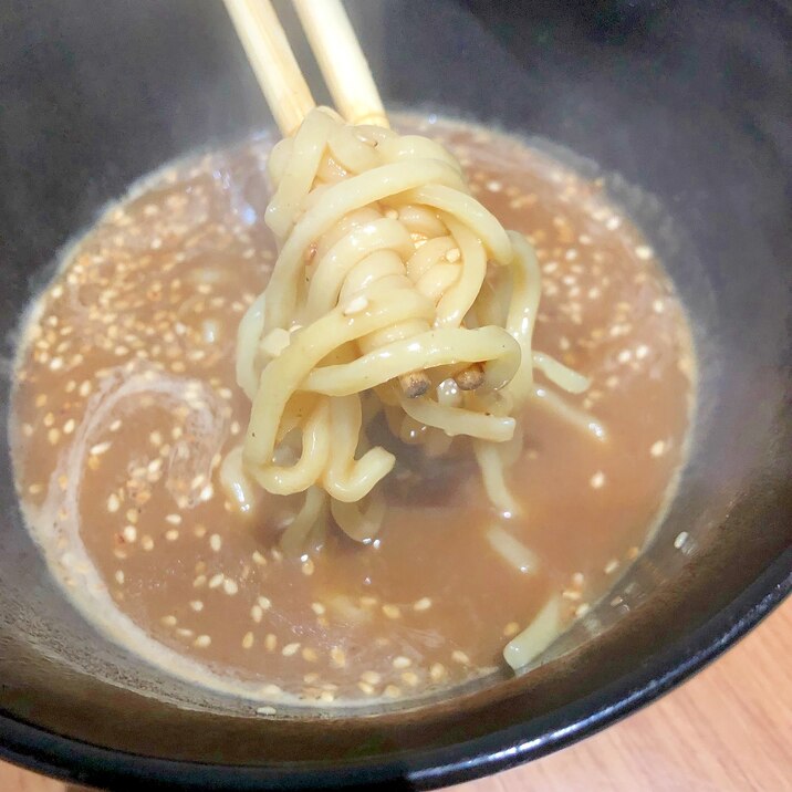 ネギとごまのつけ麺☆